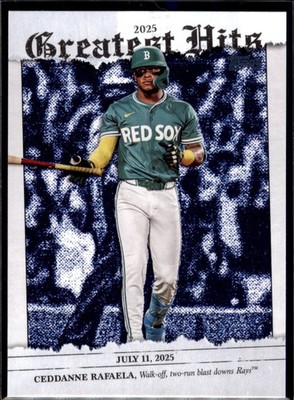 2026 Topps #GH-3 Ceddanne Rafaela 2025 Greatest Hits