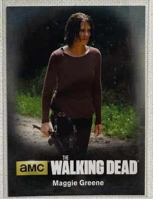 2016 Cryptozoic The Walking Season Season Maggie Greene Character Card C11