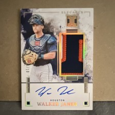 Panini 2025 Impeccable Elegance Walker Janek Holo Gold /10 Rookie Auto Astros