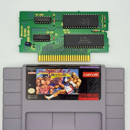 Street Fighter 2 II Turbo - SNES - Tested Loose *Free Shipping* Cover Included
