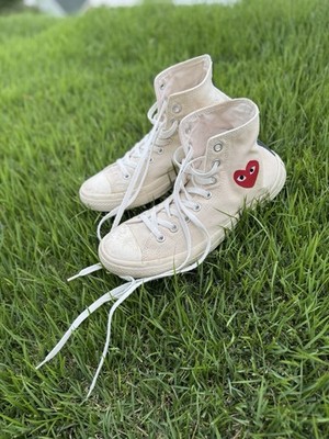 Size 9 - Converse Comme des Garçons Play x Chuck 70 Low Milk