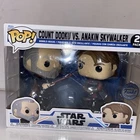 Funko Pop! Count Dooku vs. Anakin Skywalker 2-pack - Star Wars (GameStop Excl)