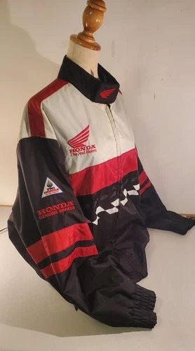 XL Vintage Honda Racing The Red Riders Windbreaker Jacket - product listing photo