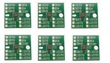 6 x NEW COMPATIBLE INK CHIPS FOR MIMAKI AS5 (600ML)