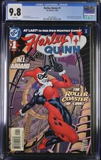 Harley Quinn #1 CGC 9.8 White Pages DC Comics 2000 Batman Joker Dodson Art