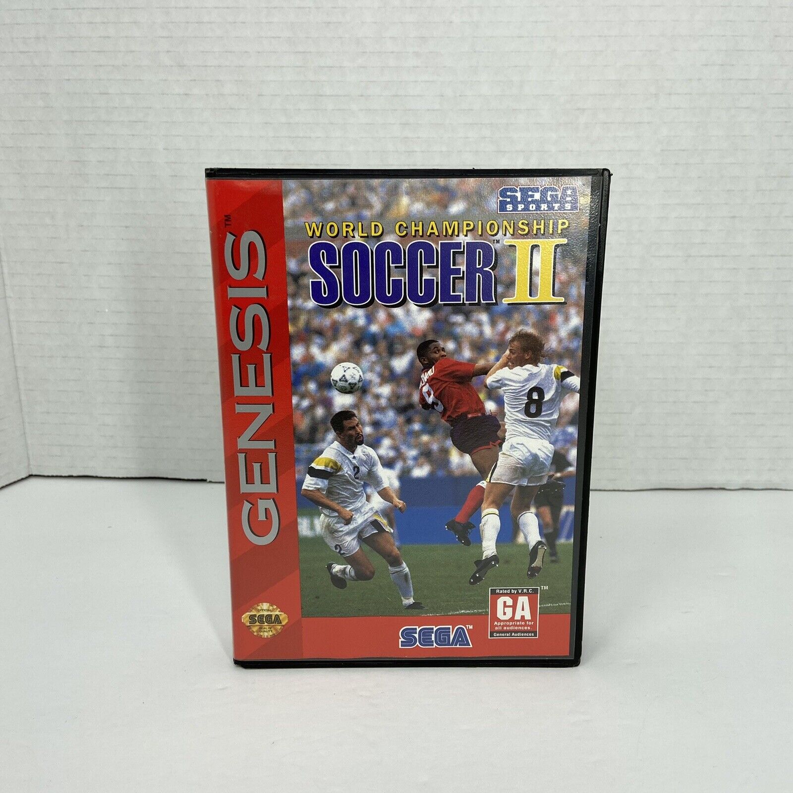 Classic Game Room HD - WORLD CHAMPIONSHIP SOCCER on Genesis 