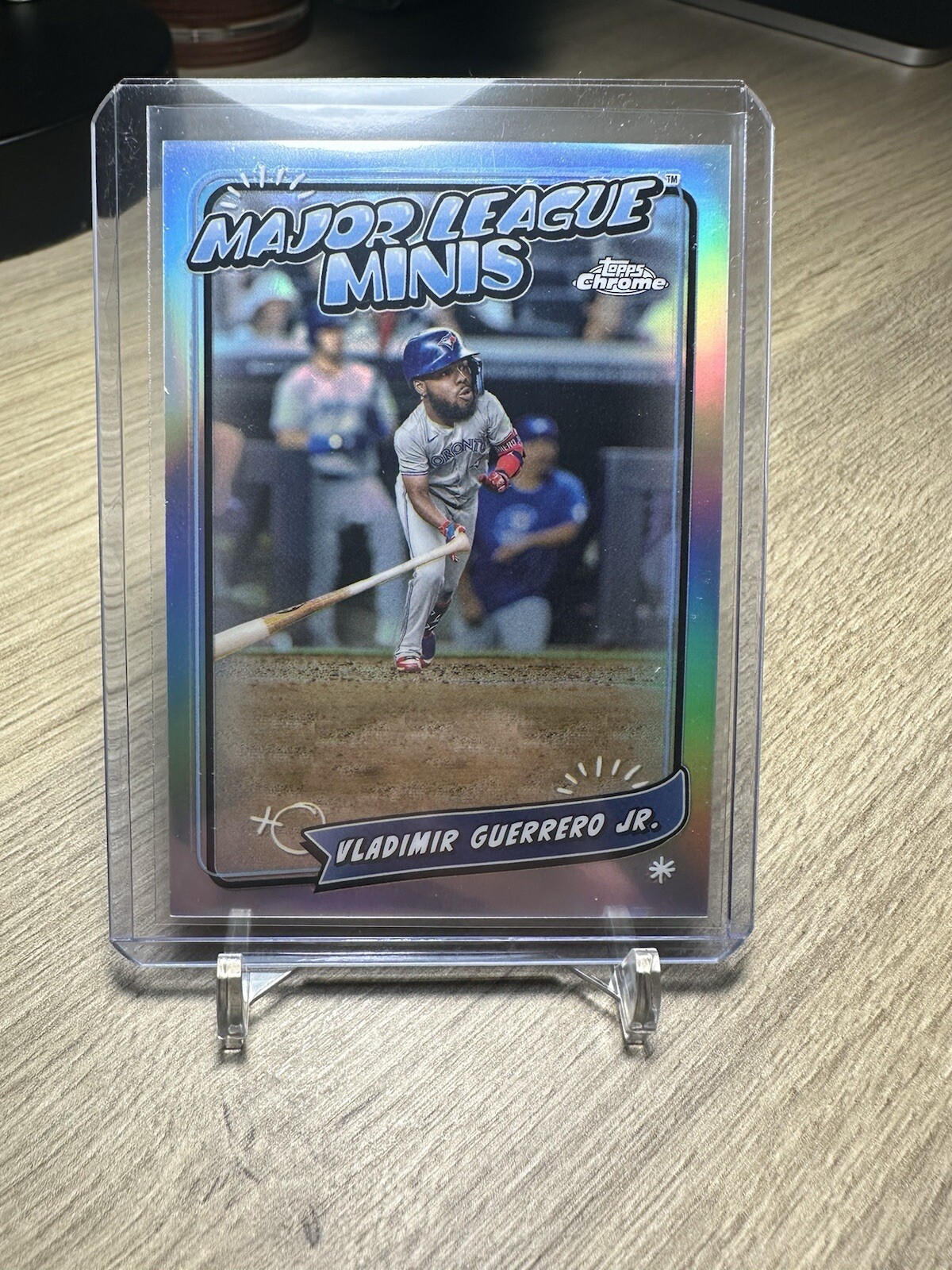 2024 Topps Chrome Update Major League Minis Vladimir Guerrero JR SP ODDS 1:2,448