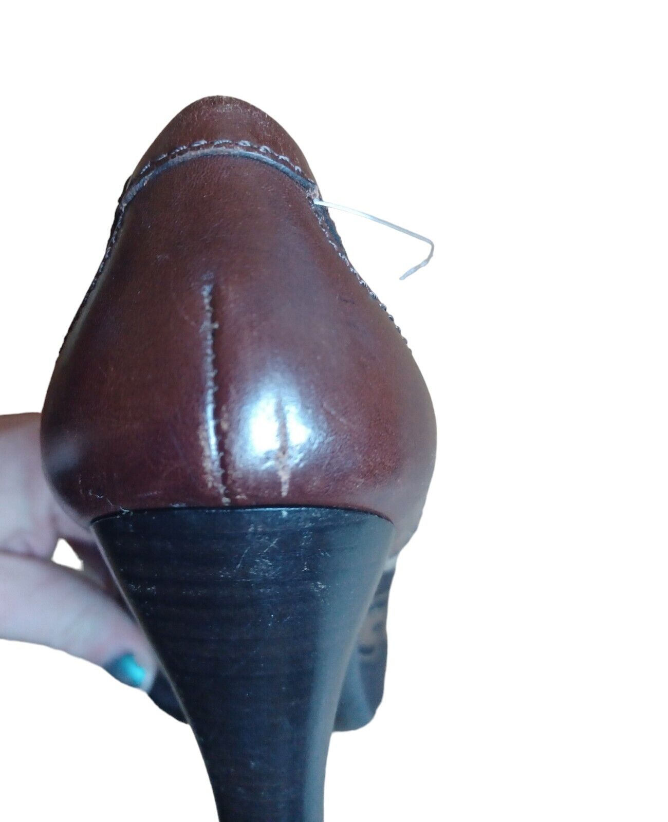 Burberry Womens Vintage High Heels Pumps Multicol… - image 10