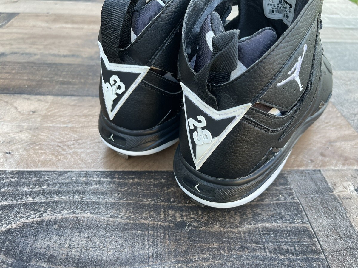 Nike Air Jordan 7 Retro Metal Baseball Cleats Oreo Shoes 684943 010 Mens 8.5 Jordan 7 Retro Metal Cleat  main image 2