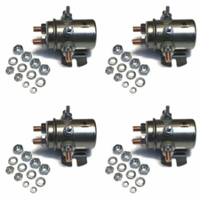(4) 12V Winch Motor Industrial Switch Relay Solenoid  Continuous Duty 6 Terminal