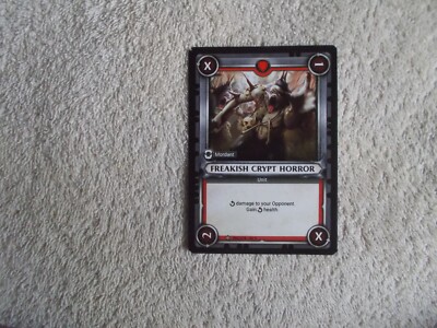 Warhammer: Age of Sigmar Champions ''FREAKISH CRYPT HORROR'' #092 Sammelkarte B