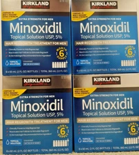 24 MONTHS KIRKLAND GENERIC MINOXIDIL 5% MENS HAIR LOSS REGROWTH TREATMENT