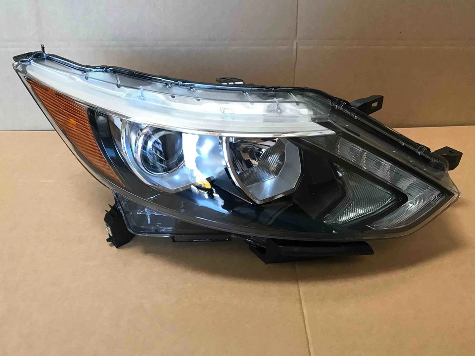 Par de faros 260106MA0A 260606MA0A para Nissan Rogue Sport Qashqai 2017 2019 Foto 4 de 4