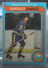 Dave Schultz (Sabres) 1979-1980 Topps #134 (Fair)
