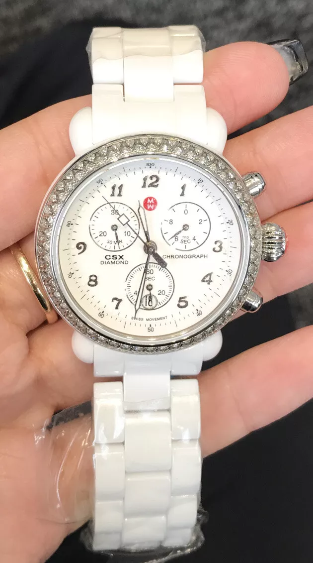 Ceramic michele watch cheap