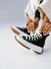 Converse Run Star Hike Hi Black. Unisex W10.5 / M9 (166800C)