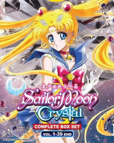 ENGLISH DUBBED Sailor Moon Crystal Complete TV Series(Vol.1-39End)DVD All Region - 第 1/2 張圖片