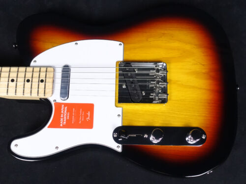 Fender Made In Japan Traditional 70S Telecaster 3-Color Sunburst Left-Hand Safe - Picture 2 of 9