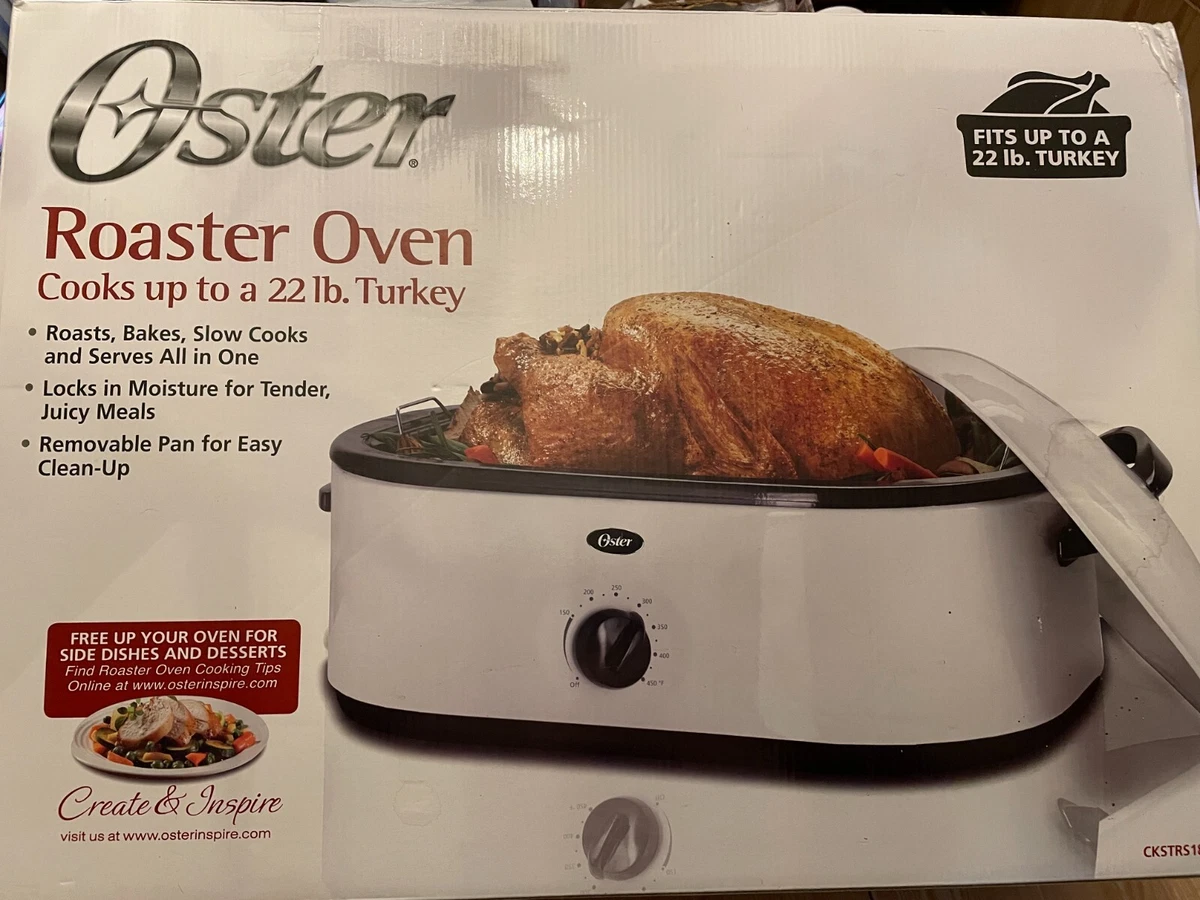 Oster Roaster Oven With Self Basting Lid With Stainless, 47 OFF