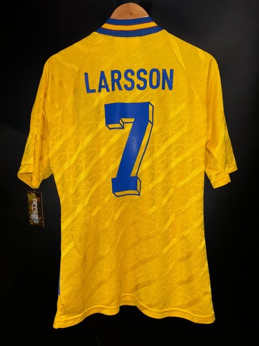 SWEDEN LARSSON 1994-1995 ORIGINAL JERSEY SIZE M