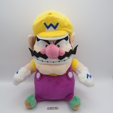 Wario Super Mario Bros C3012C Sanei All Star Plush 8" Stuffed Toy Doll Japan