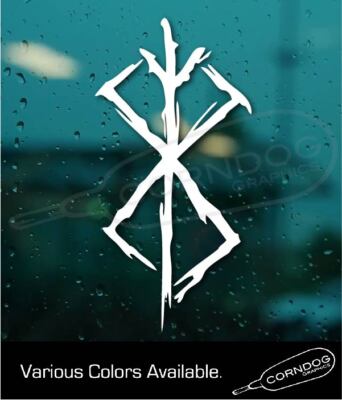Viking Berserker Decal STICKER VINYL DECAL VALHALLA ICELAND CELTIC NORTIC GODS