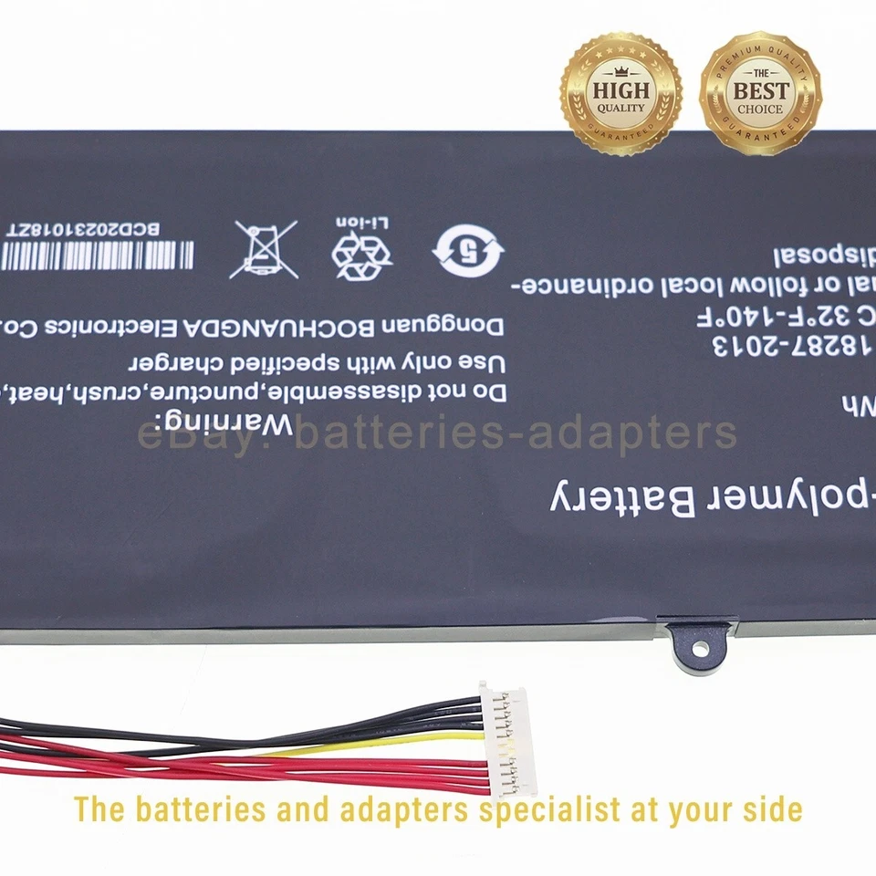 原装全新 NK15U57 电池 适用于 Rtdpart X15i5-8TU512 7.6V 5000mAh 38WH — 第 4/4 张图片