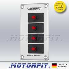 Votronic Fuse Panel 4S - 12V Circuit Breakers for Caravan