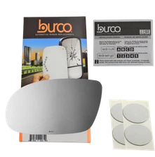 Driver Mirror Glass No Mount For 95-96 Roadmaster, Fleetwood, Caprice, Impala