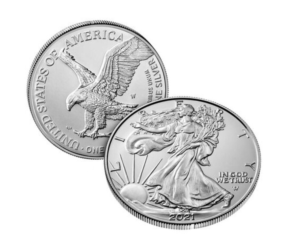 2024-W Silver Eagle 2019 S $1 Enhanced Reverse Proof American Silver ...