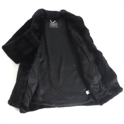 17AW Supreme Hysteric Glamour Faux Fur Jacket Coat Black S | eBay