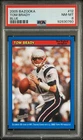 Tom Brady 2005 Bazooka "Blue" #12 - PSA 8 - Tough/Early Brady Card