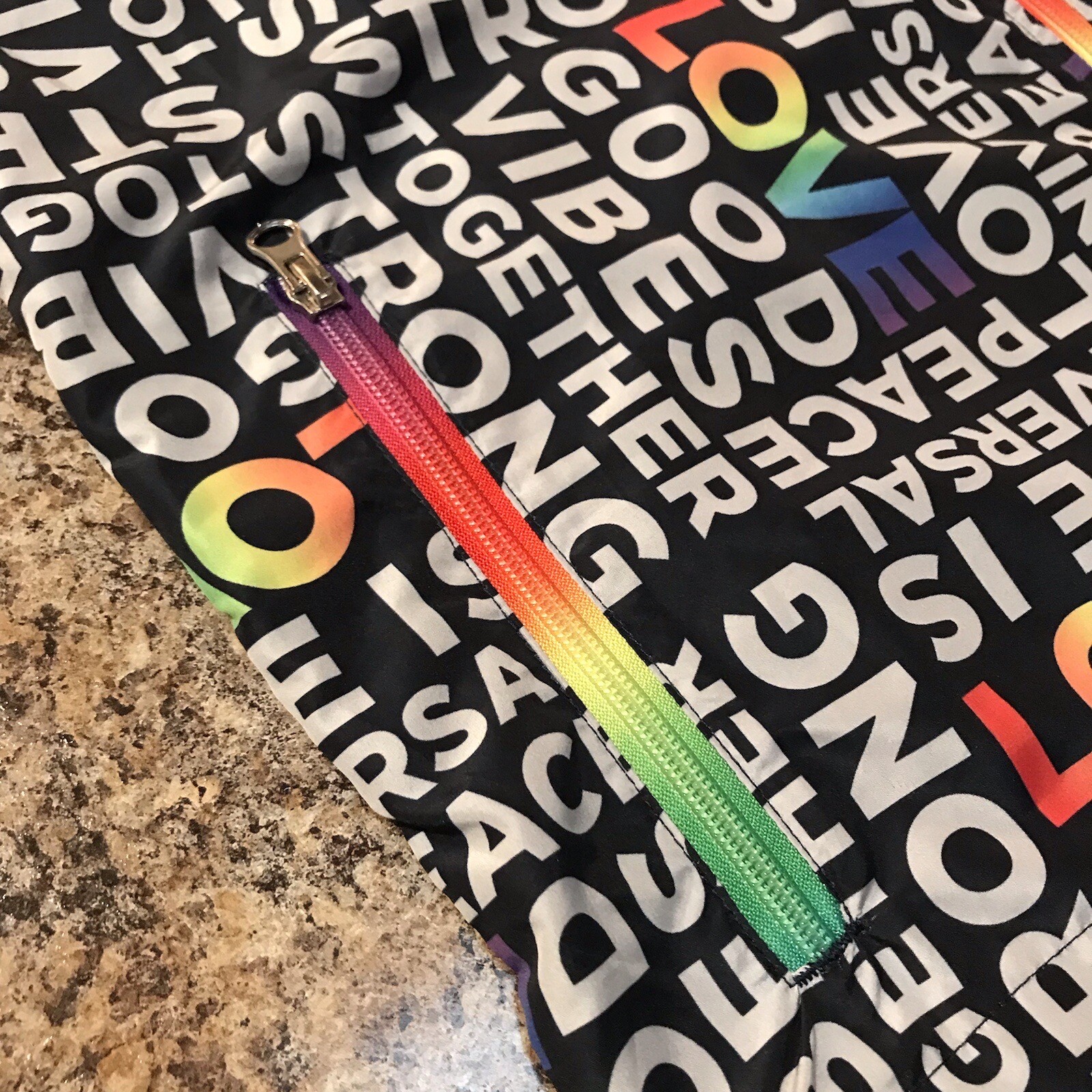 Universal Studios PRIDE Windbreaker Jacket Full Z… - image 7