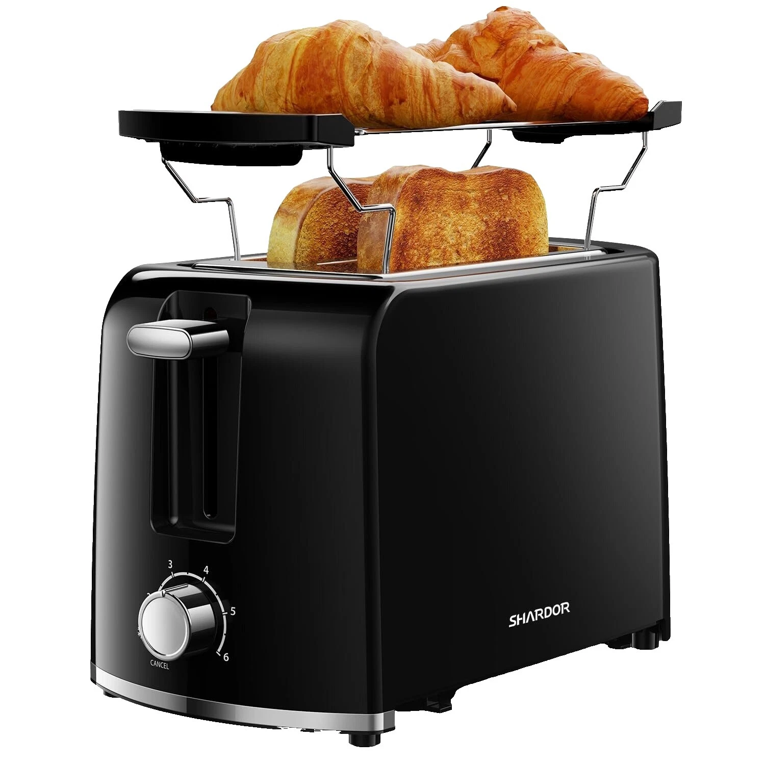 Тостеры черные 600-899 Вт