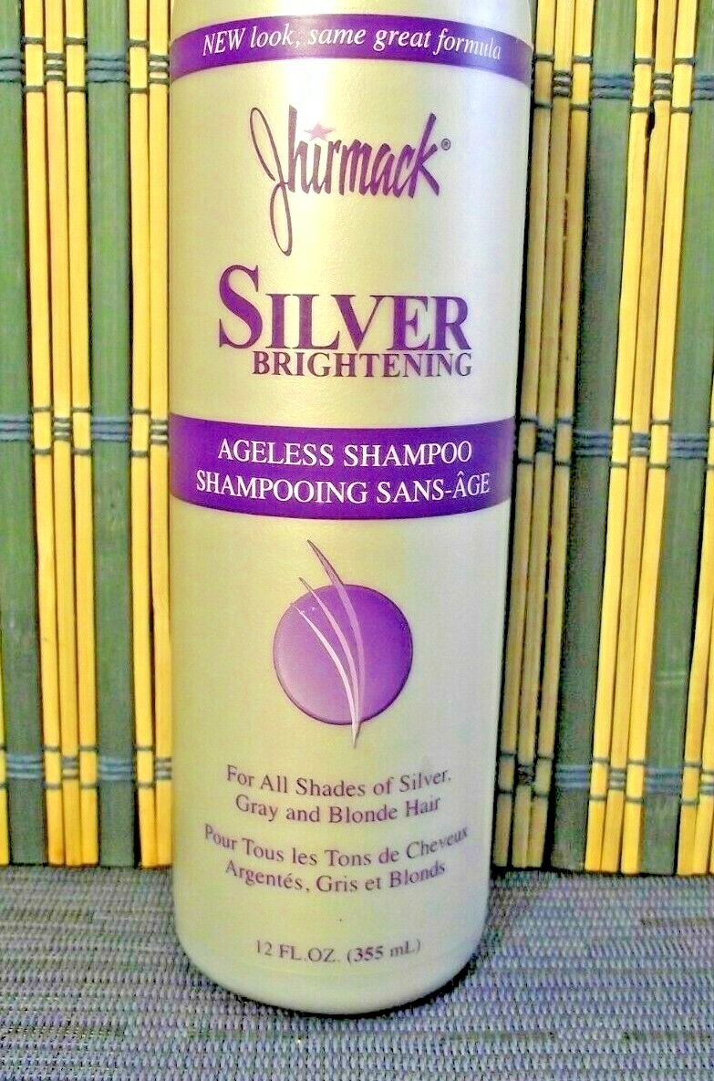 3 NEW Jhirmack Silver SHAMPOO for Silver, Blonde & Grey Hair 12oz. Each