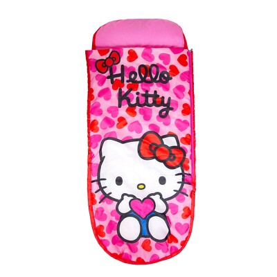 Hello Kitty ReadyBed Inflatable Kids Air Bed Sleeping Bag