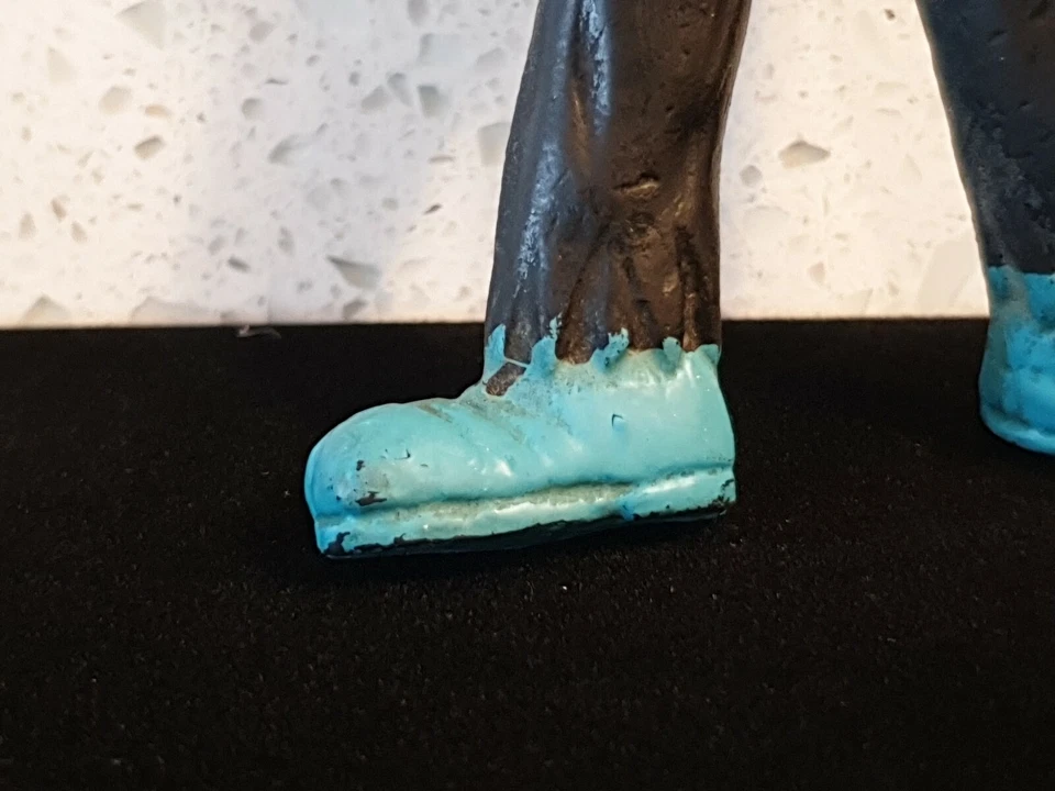 Boneco de ação raro antigo vintage Frankenstein 1974 monstros brinquedo universal infantil - Imagem 3 de 4