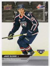 Jake Sloan 23-24 Upper Deck CHL Base Common #204 Tri-City Americans