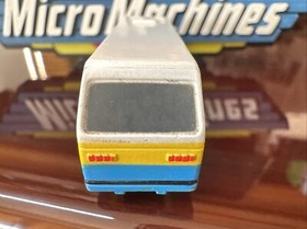 Galoob Micro Machines Micro Village Variant Bus, Low Detail 1989