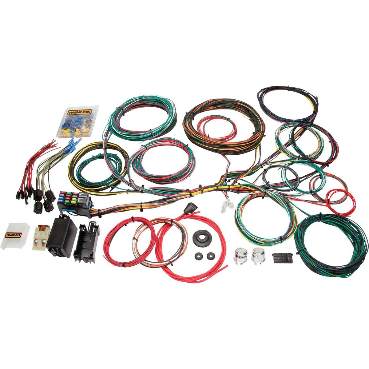 Painless 1966-1976 Ford Muscle Car 21 Circuit Wiring Harness