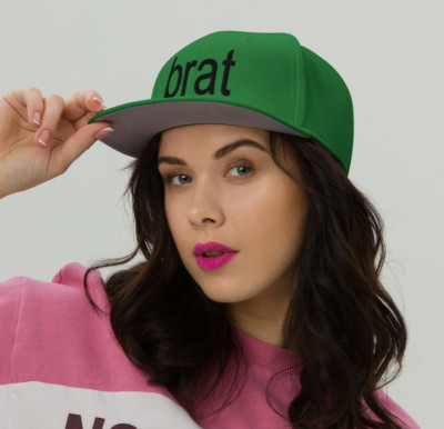 Brat - Brat Summer Embroidered Snapback Hat