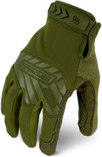 IronClad IEXT-GODG Command Tactical Grip OD Green Touchscreen Gloves-Select Size