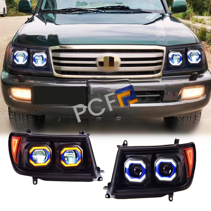 Find HID Headlight Left Side Fit For Land Cruiser FJ100 HZJ105 1998-2005 LH Headlight in , for