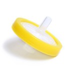 1*Yellow Sterile Syringe Membrane Filter Unit 0.22µm PVDF Membrane Disposable