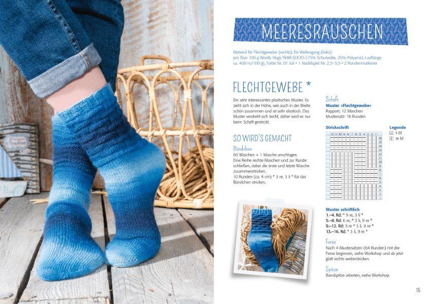 Thumbnail - Woolly Hugs Socken Stricken Mit Super-ferse, Veronika Hug