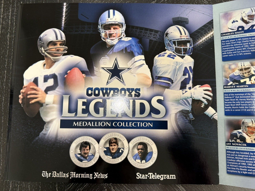 NFL Dallas Cowboys Vintage 2005 Medallion Collection including medallions - Picture 6 of 14