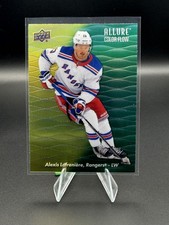 2023-24 Upper Deck Allure #CF-10 Alexis Lafreniere Color Flow Yellow-Green