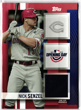 2020 Topps Opening Day Opening Day Relics Nick Senzel #ODR-NS