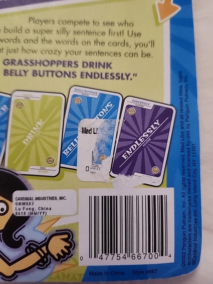 Mad Libs  World's Greatest Word Game Card Game - Image 3 of 4