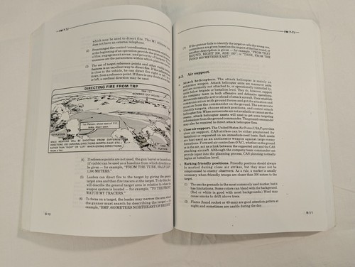 Esercito FM 7-7J Il Plotone di Fanteria Meccanizzato E Squadra Bradley 1986 Pagina Pieghevole - Foto 6 di 6